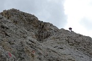 52 La cima del Monte Mulaz viene aggirata da nord 